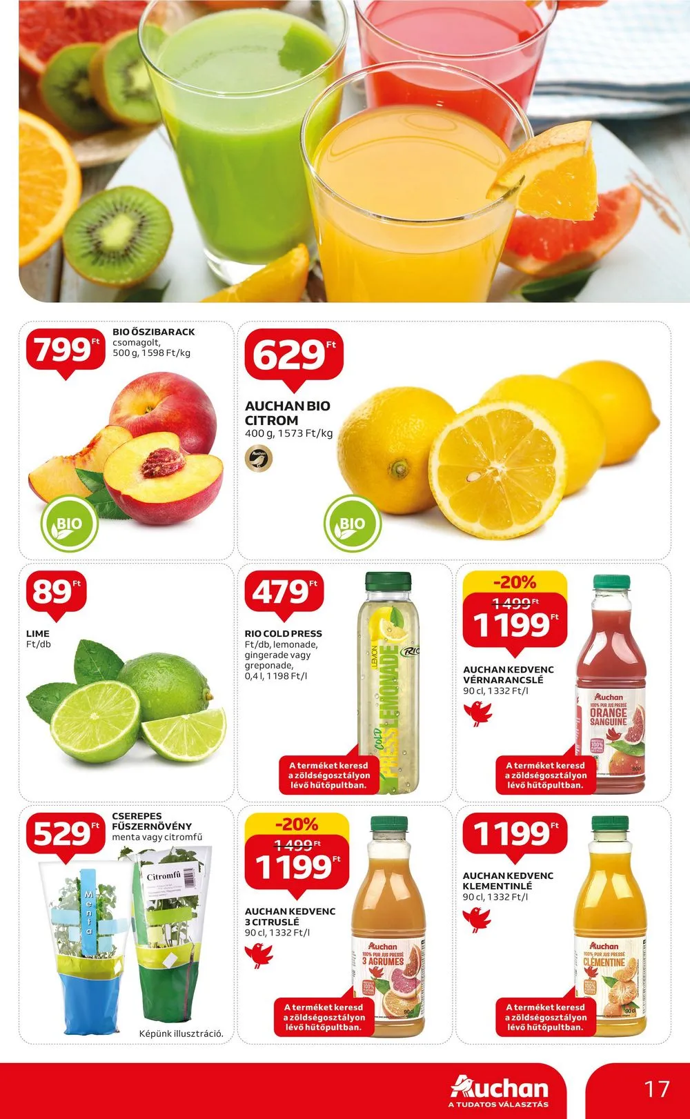 Auchan akciós újság Hipermarket 07.06–07.12 – 17. oldal
