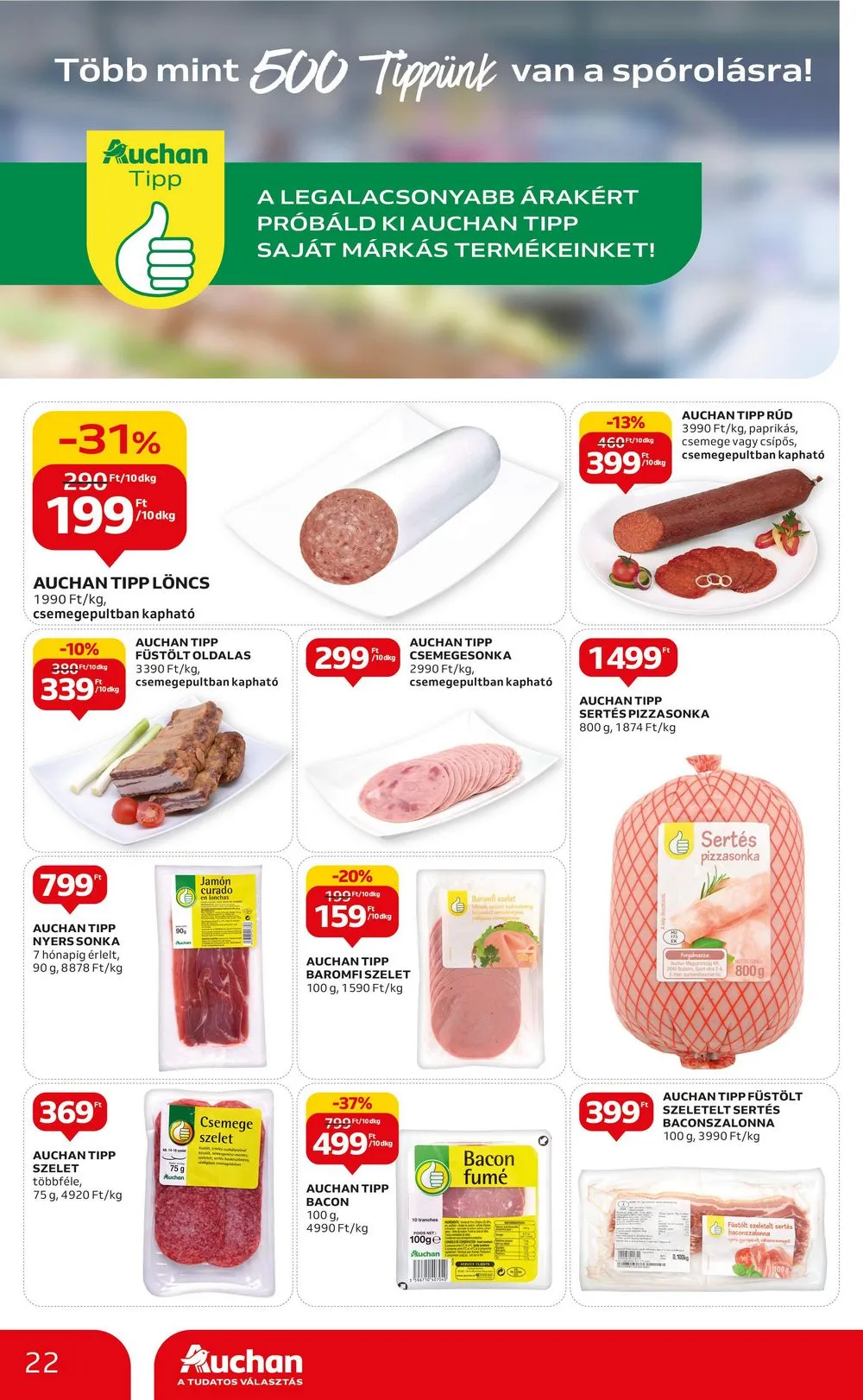 Auchan akciós újság Hipermarket 07.06–07.12 – 22. oldal