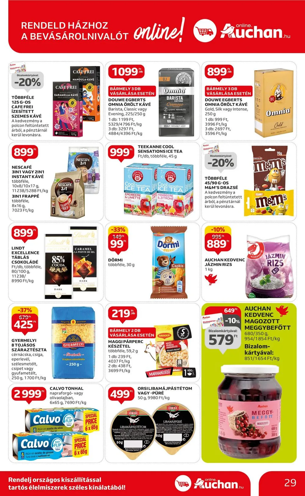 Auchan akciós újság Hipermarket 07.06–07.12 – 29. oldal