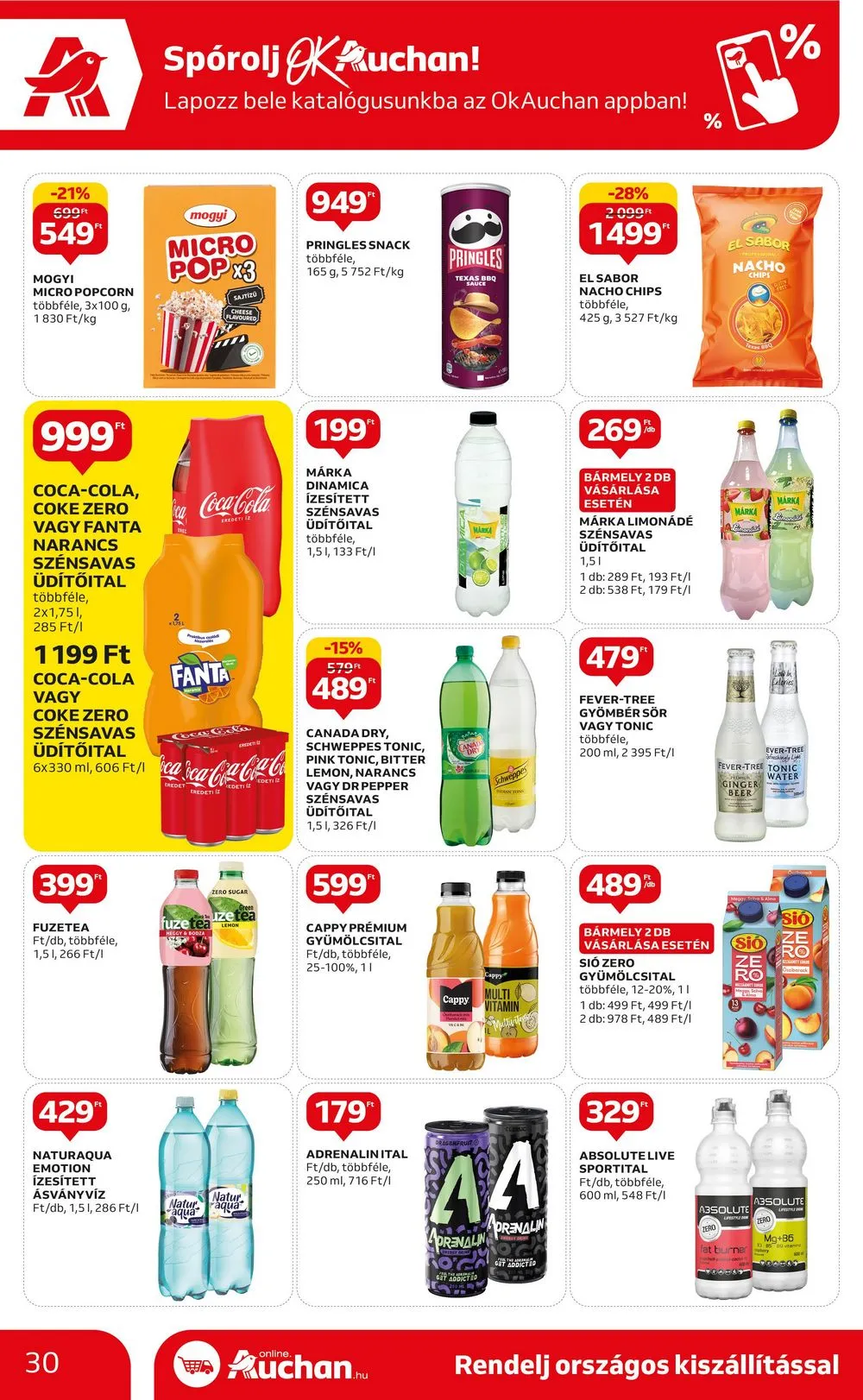 Auchan akciós újság Hipermarket 07.06–07.12 – 30. oldal