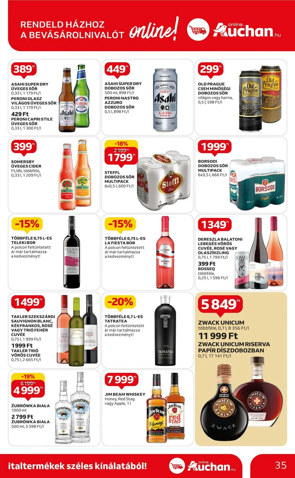 Auchan akciós újság Hipermarket 07.06–07.12 – 35. oldal