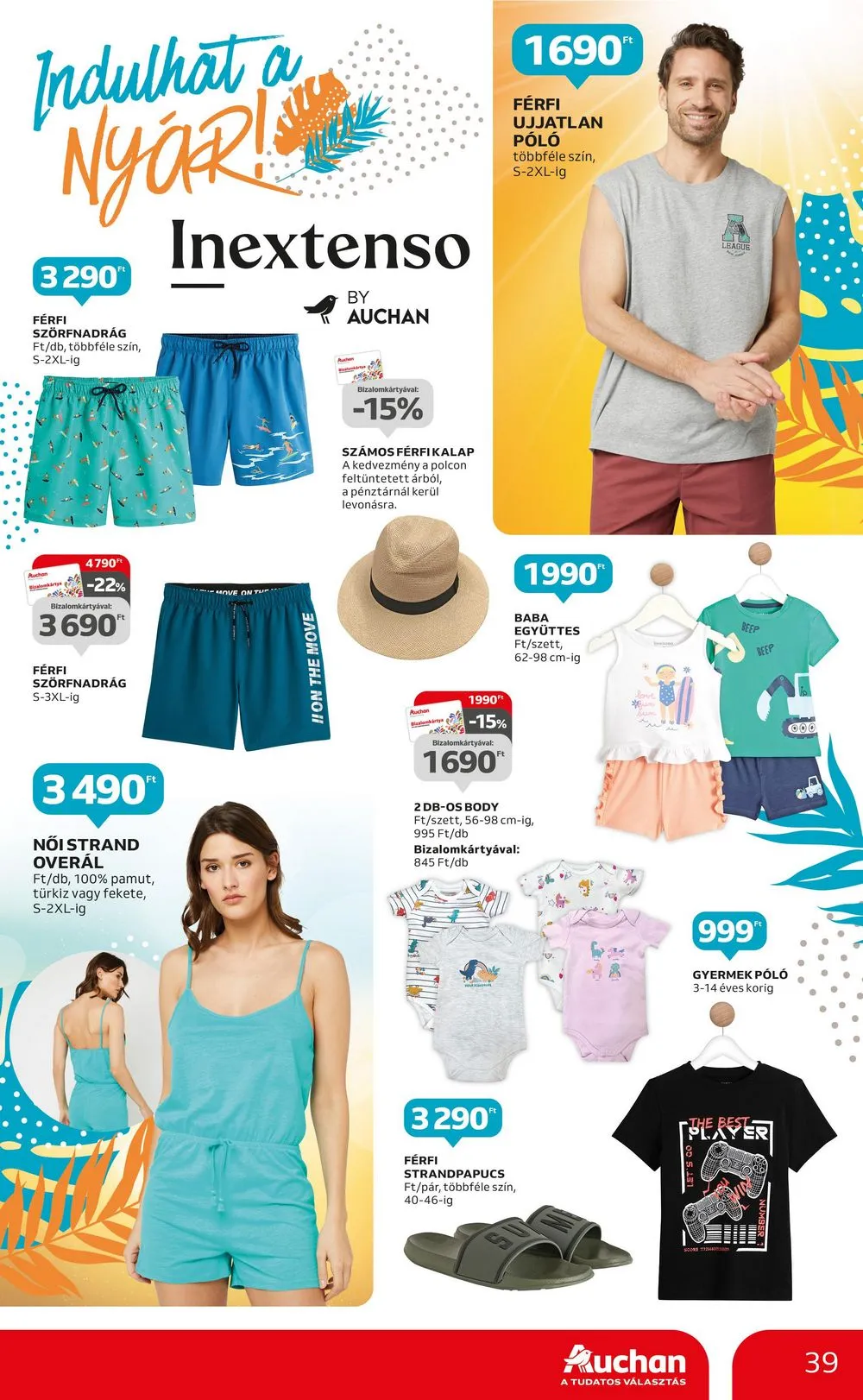 Auchan akciós újság Hipermarket 07.06–07.12 – 39. oldal