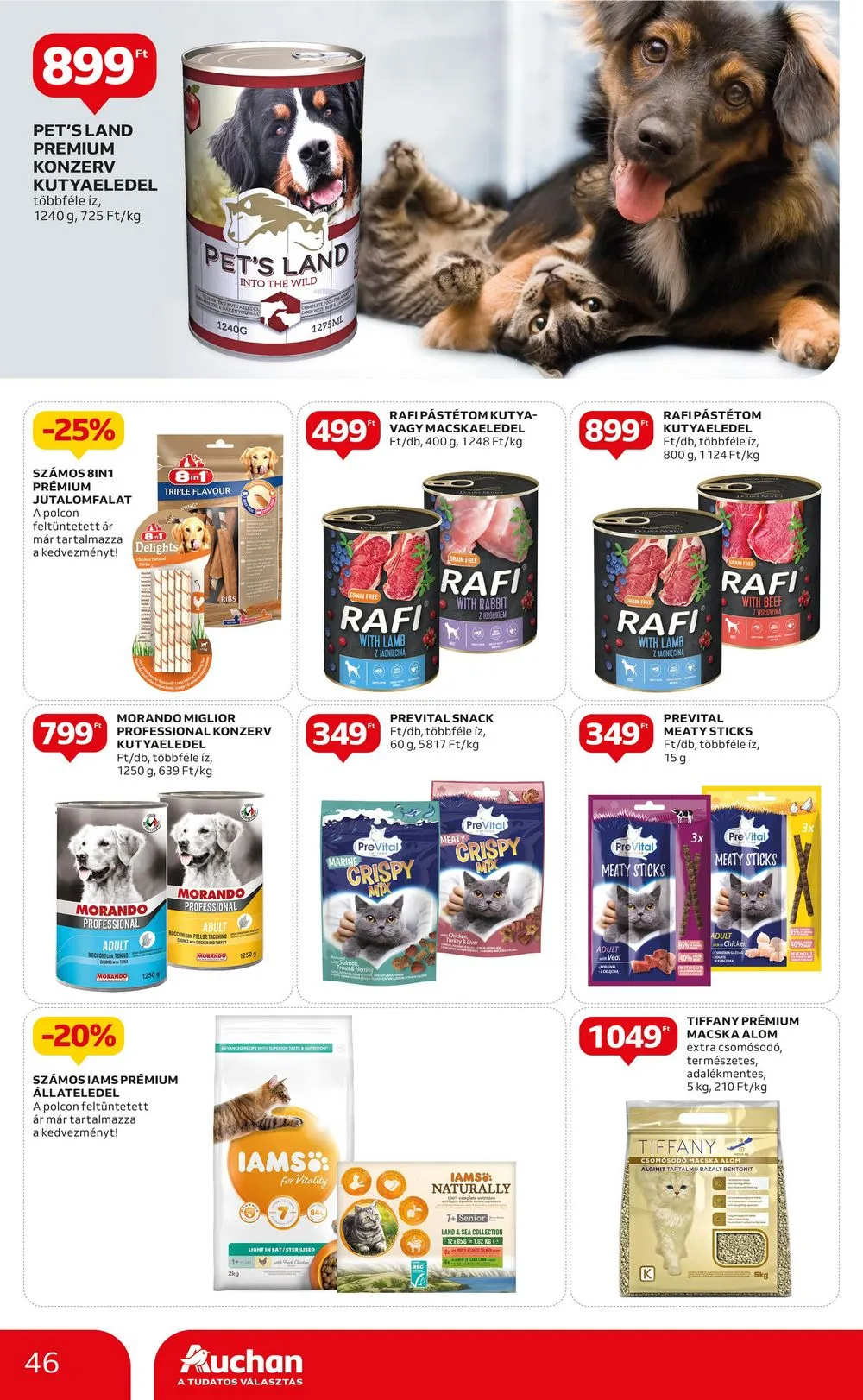Auchan akciós újság Hipermarket 07.06–07.12 – 46. oldal