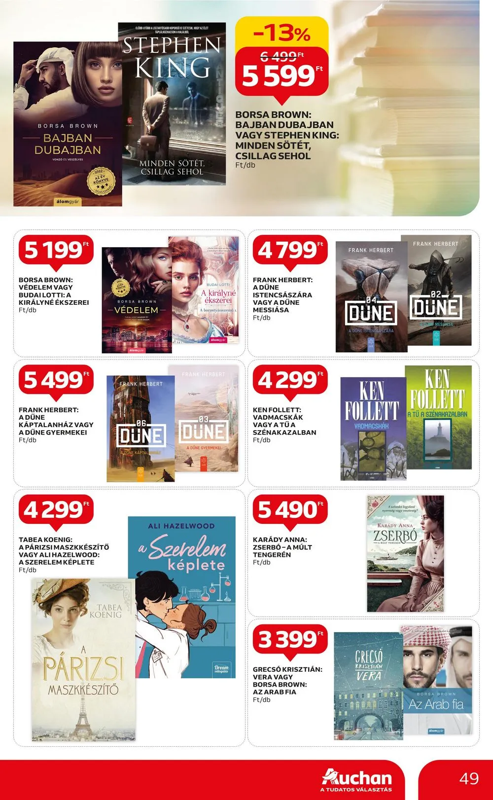 Auchan akciós újság Hipermarket 07.06–07.12 – 49. oldal