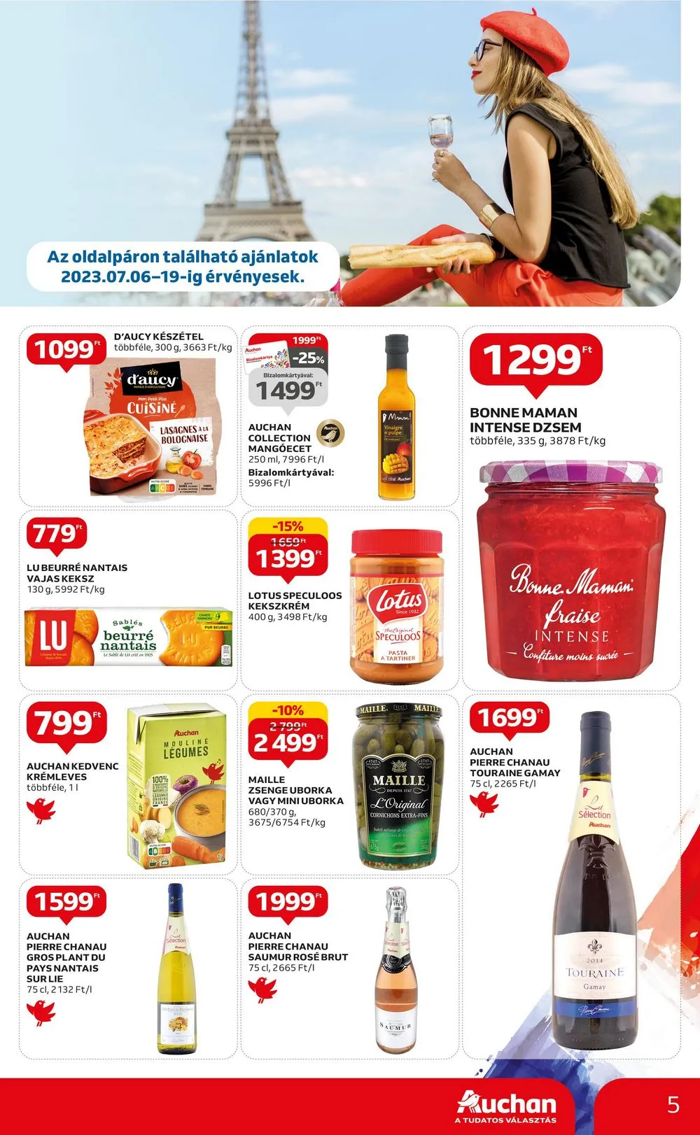 Auchan akciós újság Hipermarket 07.06–07.12 – 5. oldal