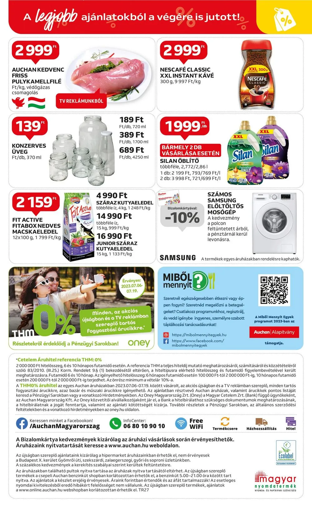 Auchan akciós újság Hipermarket 07.06–07.12 – 56. oldal