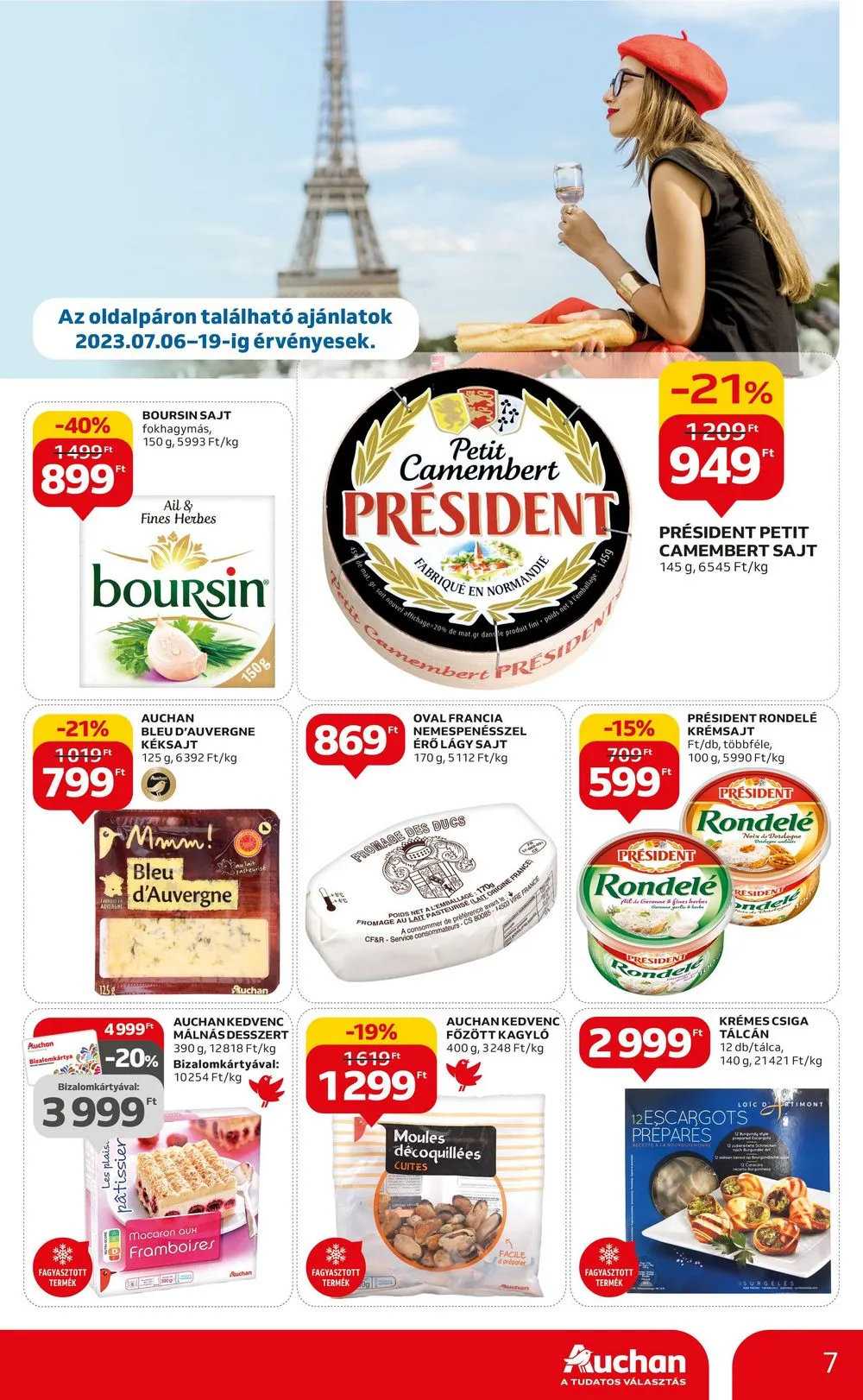 Auchan akciós újság Hipermarket 07.06–07.12 – 7. oldal