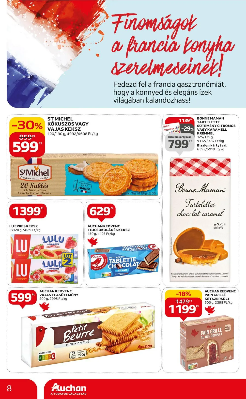 Auchan akciós újság Hipermarket 07.06–07.12 – 8. oldal