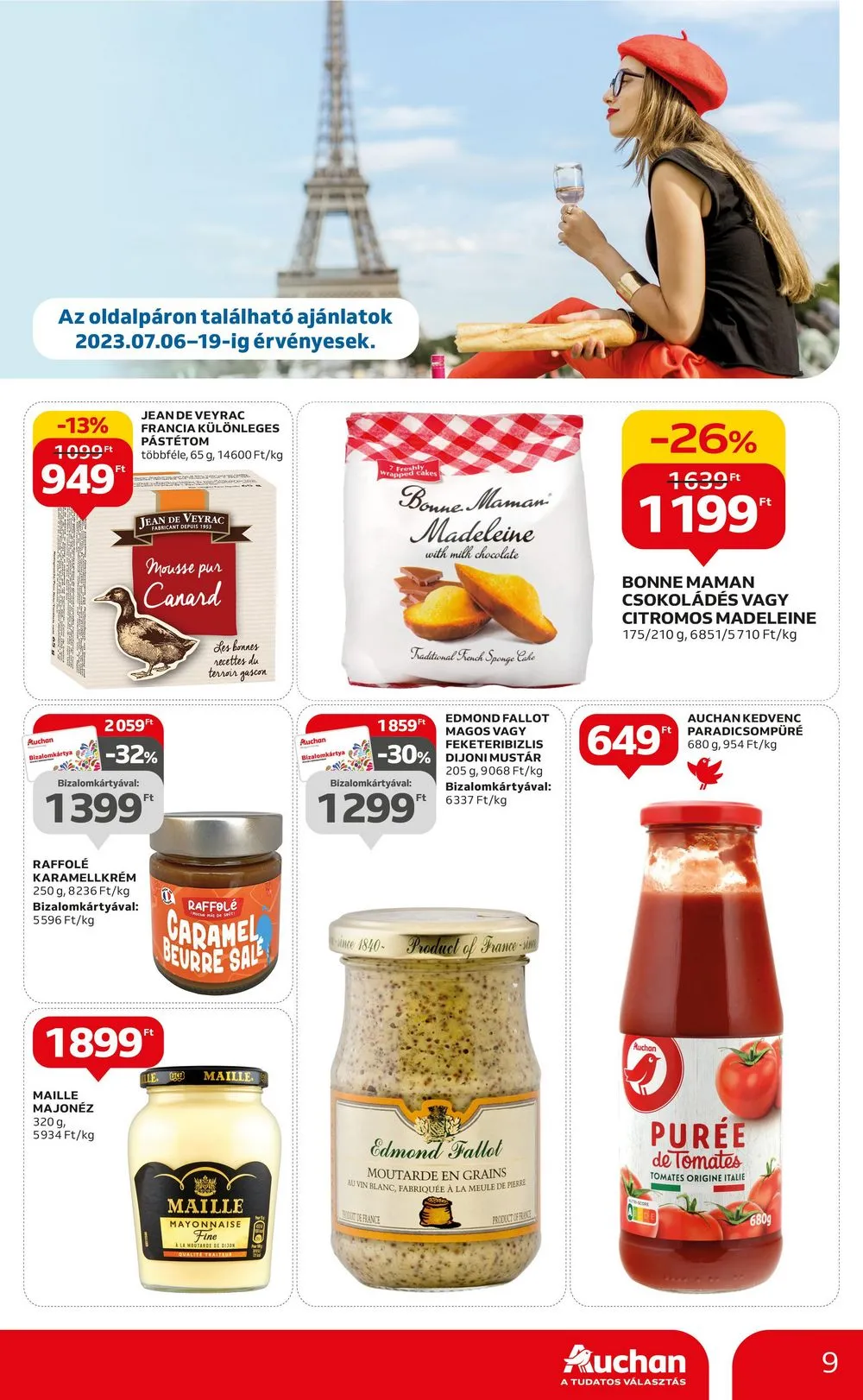 Auchan akciós újság Hipermarket 07.06–07.12 – 9. oldal