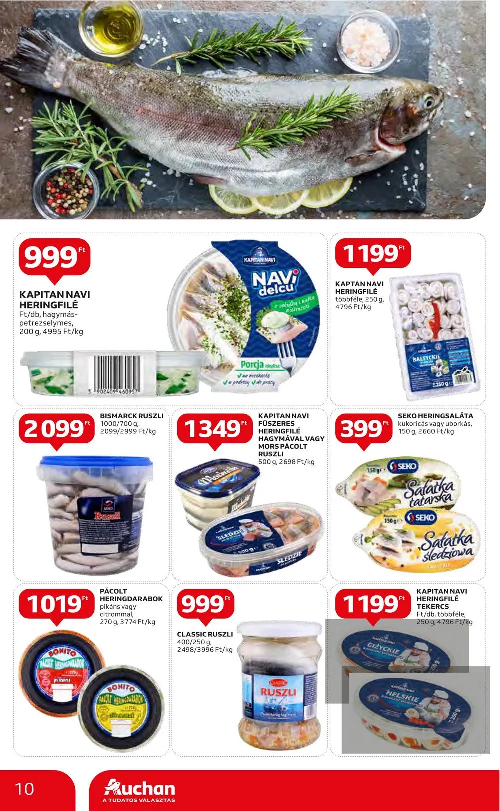 Auchan akciós újság Hipermarket 07.20–07.26 – 10. oldal