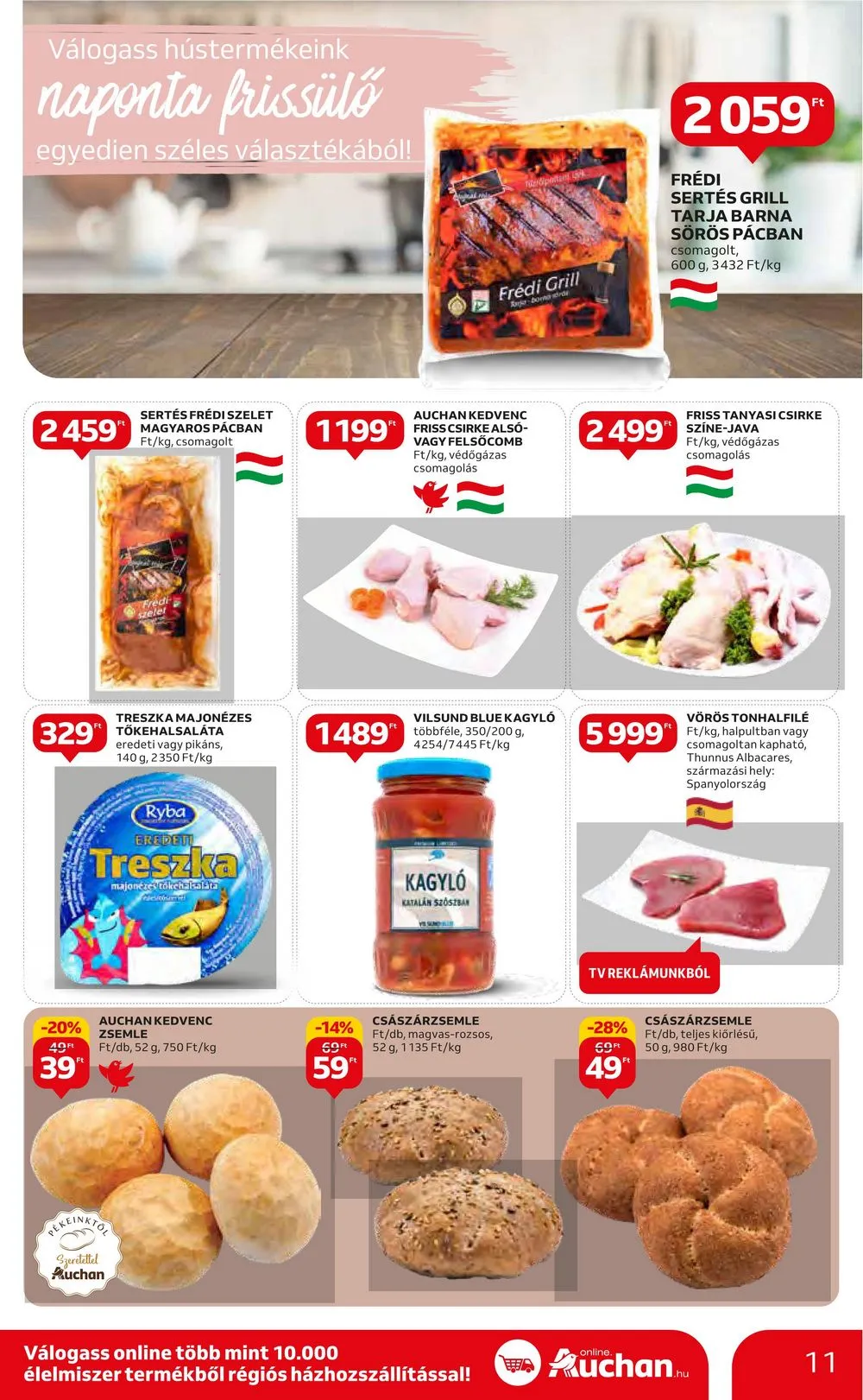 Auchan akciós újság Hipermarket 07.20–07.26 – 11. oldal