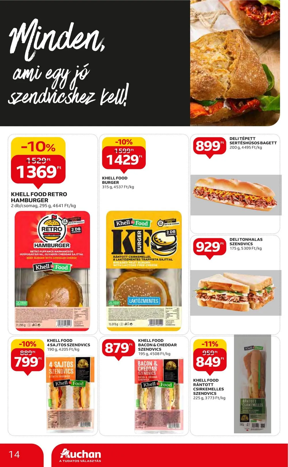 Auchan akciós újság Hipermarket 07.20–07.26 – 14. oldal