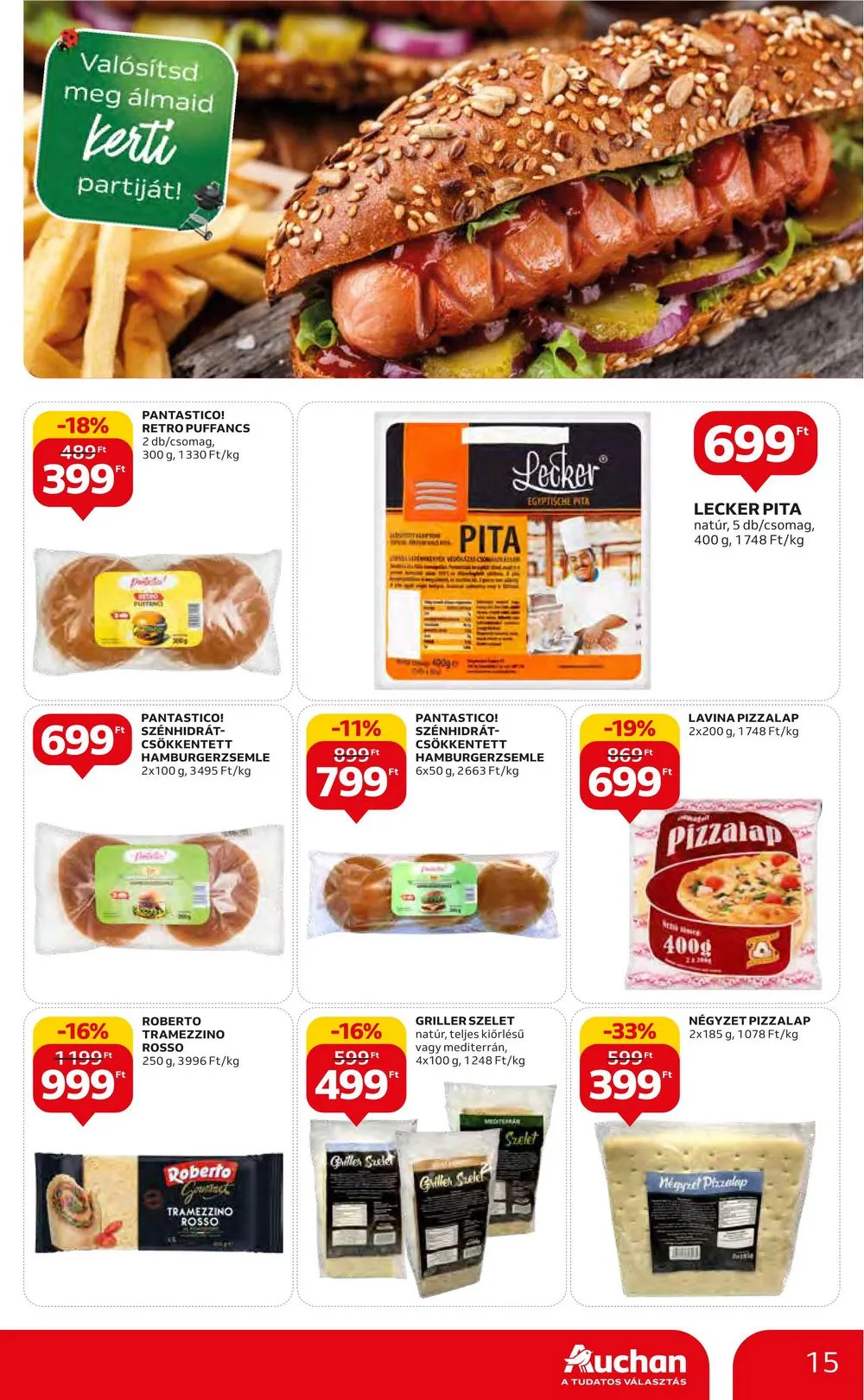 Auchan akciós újság Hipermarket 07.20–07.26 – 15. oldal