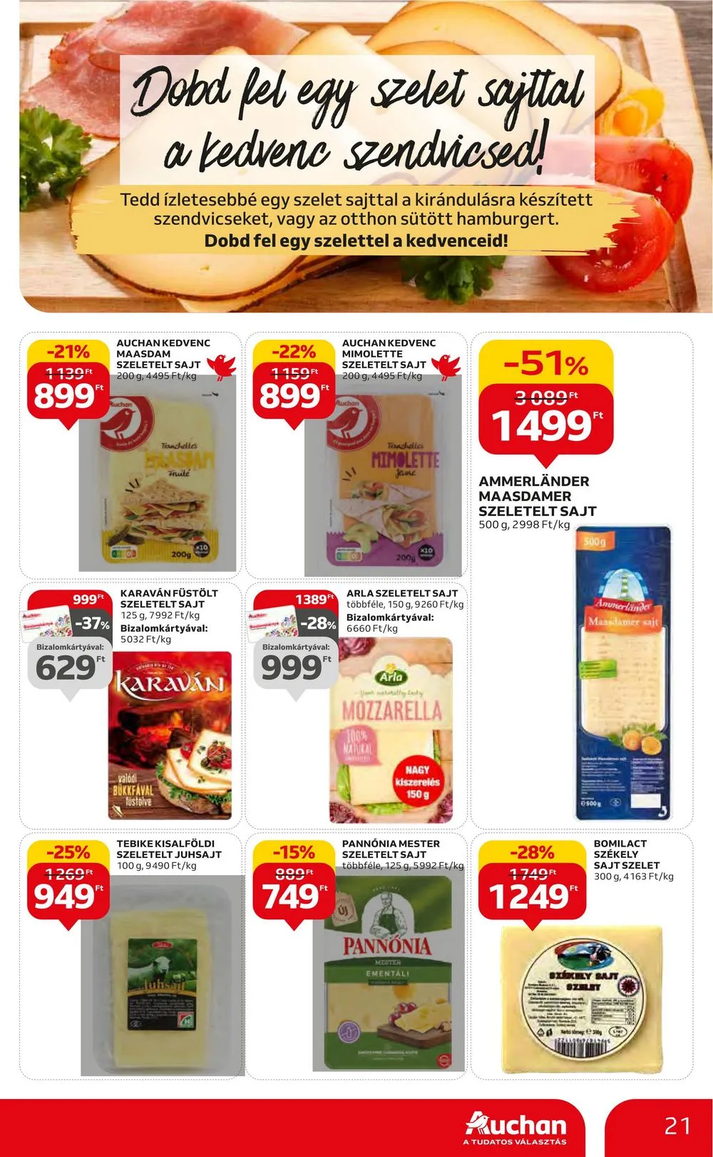 Auchan akciós újság Hipermarket 07.20–07.26 – 21. oldal