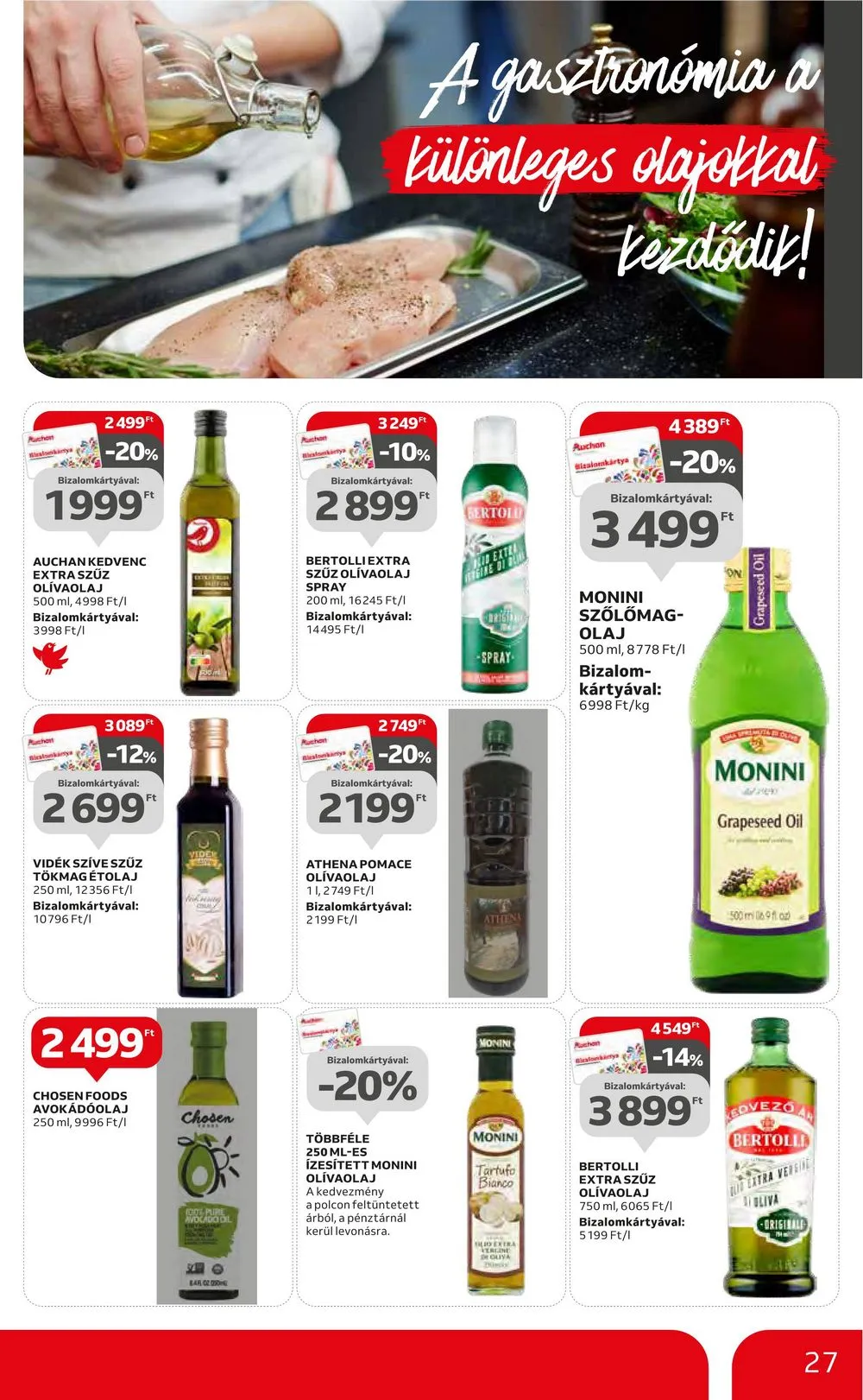 Auchan akciós újság Hipermarket 07.20–07.26 – 27. oldal