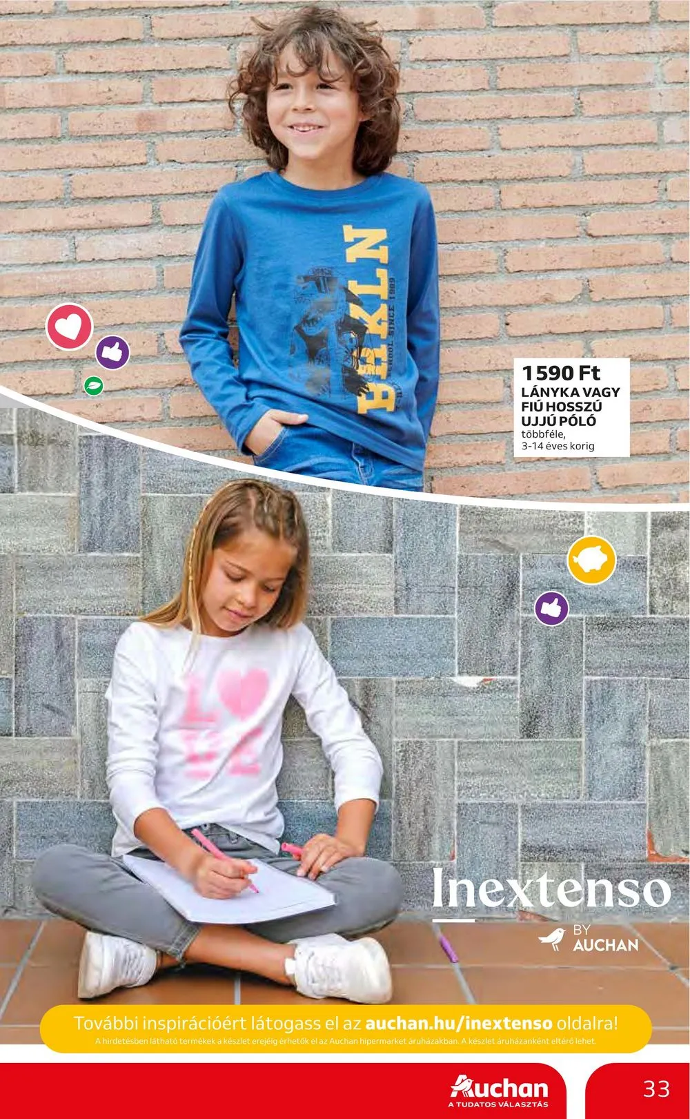 Auchan akciós újság Hipermarket 07.20–07.26 – 33. oldal