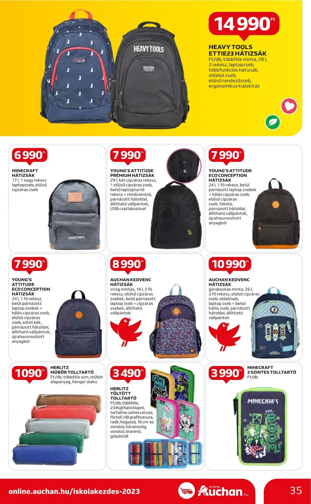 Auchan akciós újság Hipermarket 07.20–07.26 – 35. oldal