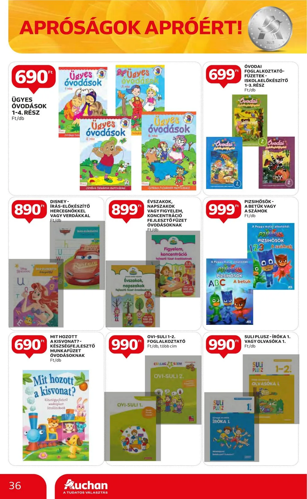 Auchan akciós újság Hipermarket 07.20–07.26 – 36. oldal