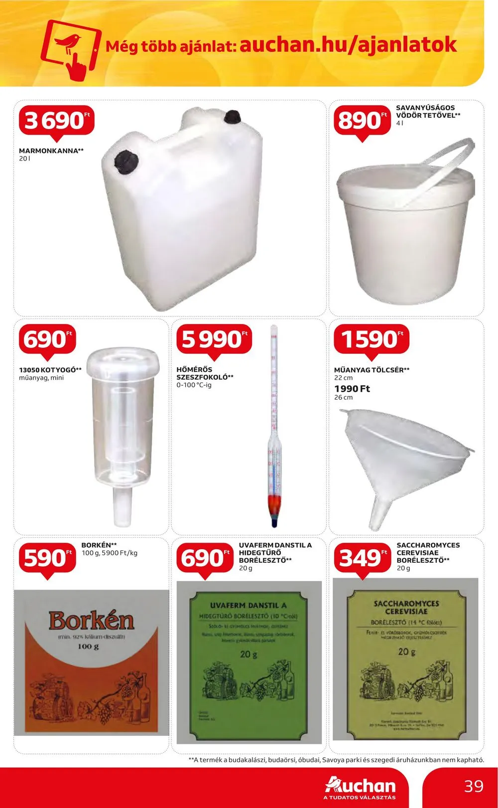 Auchan akciós újság Hipermarket 07.20–07.26 – 39. oldal