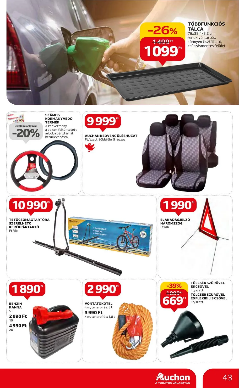 Auchan akciós újság Hipermarket 07.20–07.26 – 43. oldal