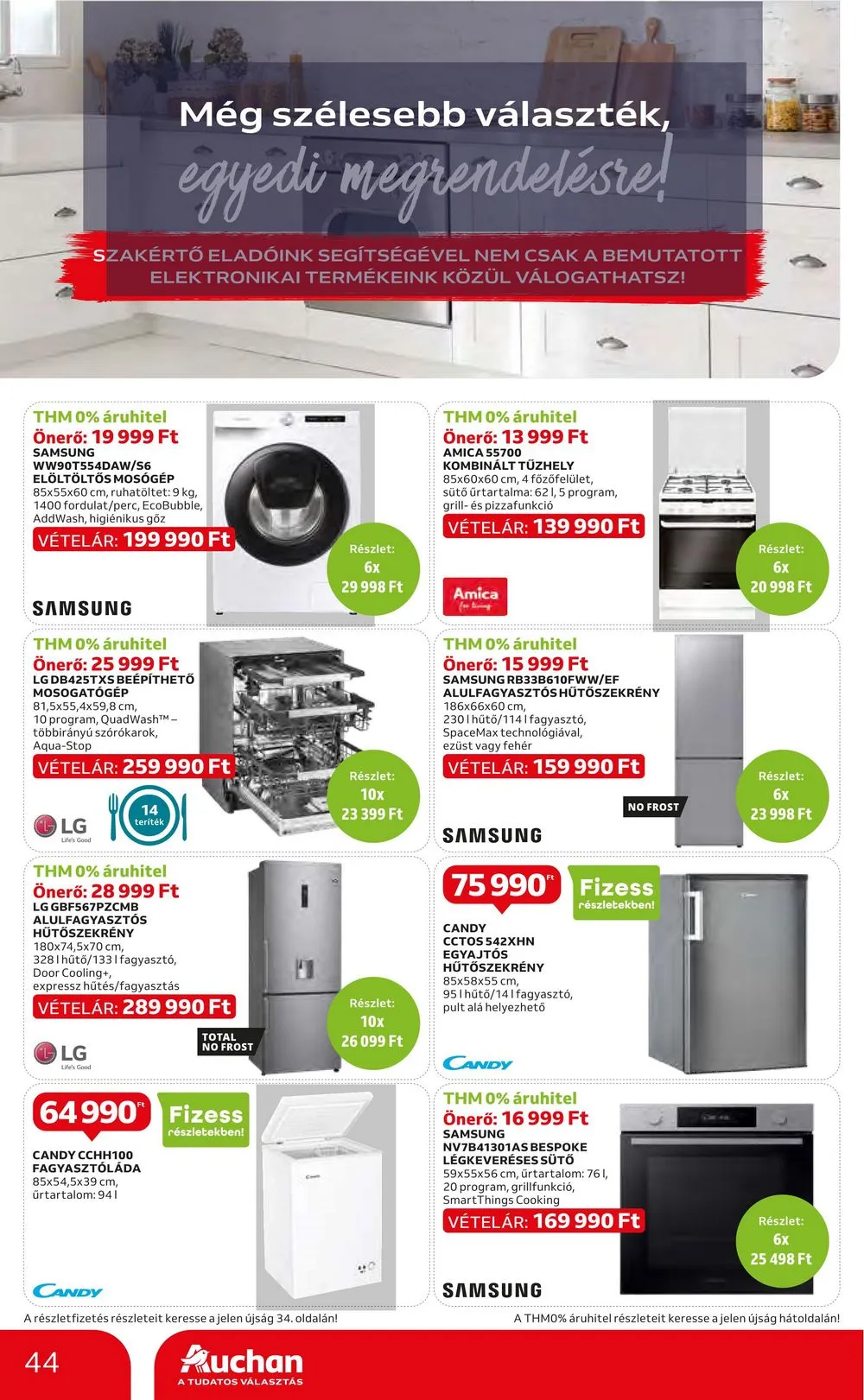 Auchan akciós újság Hipermarket 07.20–07.26 – 44. oldal