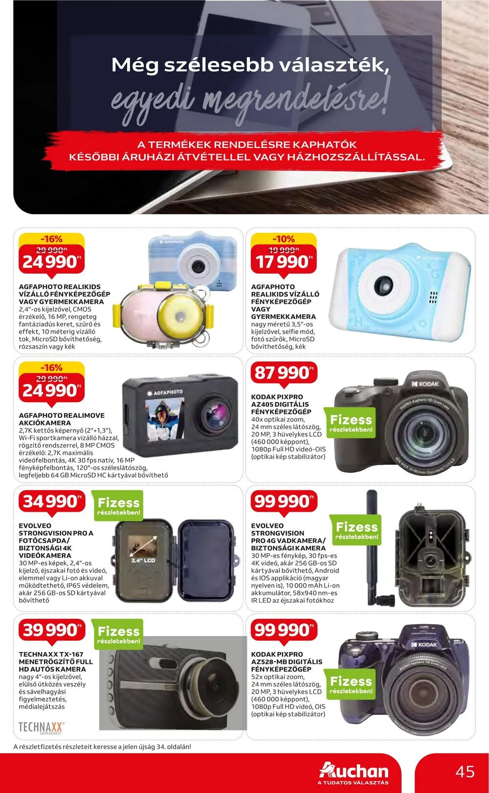 Auchan akciós újság Hipermarket 07.20–07.26 – 45. oldal