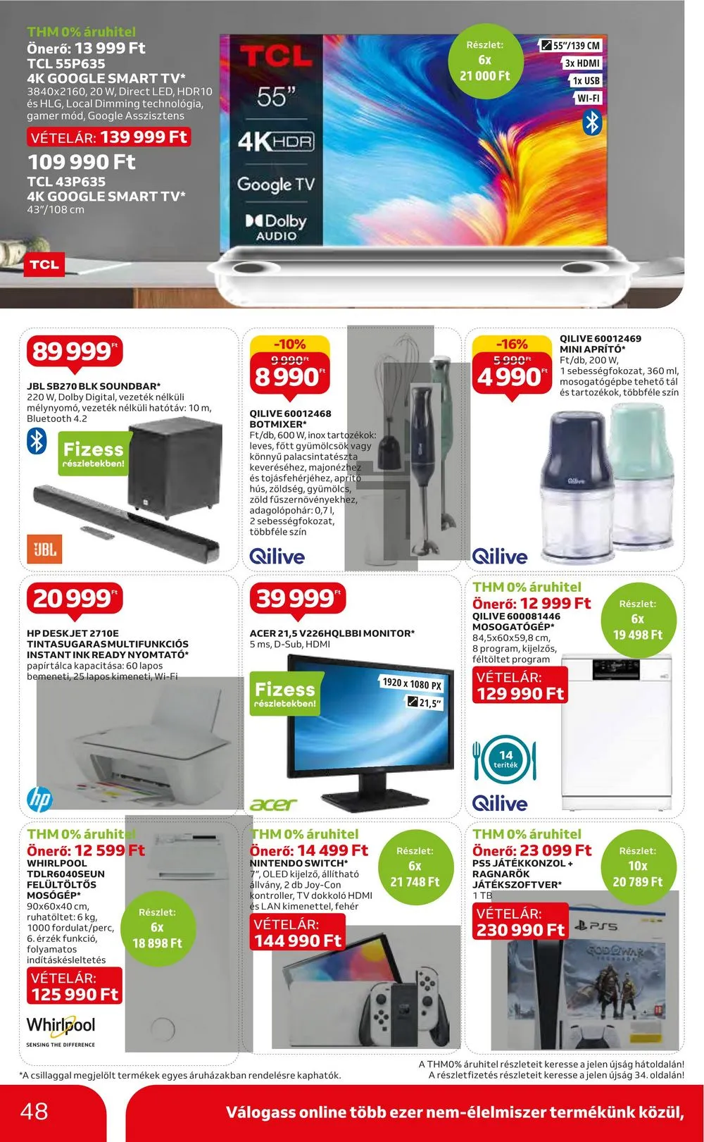 Auchan akciós újság Hipermarket 07.20–07.26 – 48. oldal