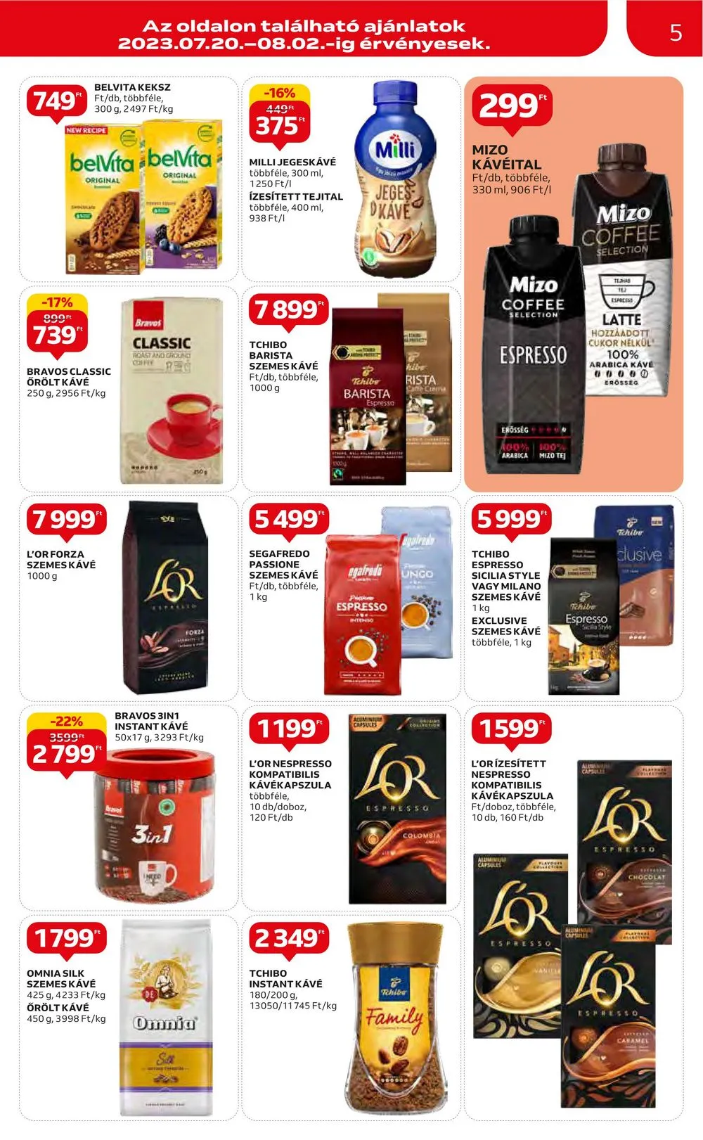 Auchan akciós újság Hipermarket 07.20–07.26 – 5. oldal