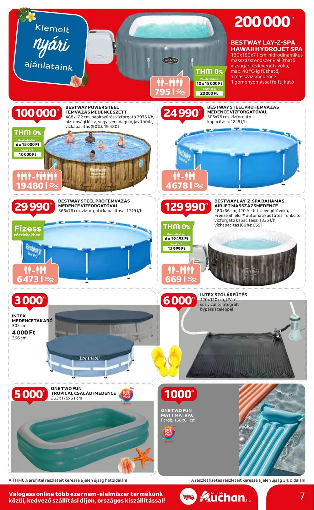 Auchan akciós újság Hipermarket 07.20–07.26 – 7. oldal