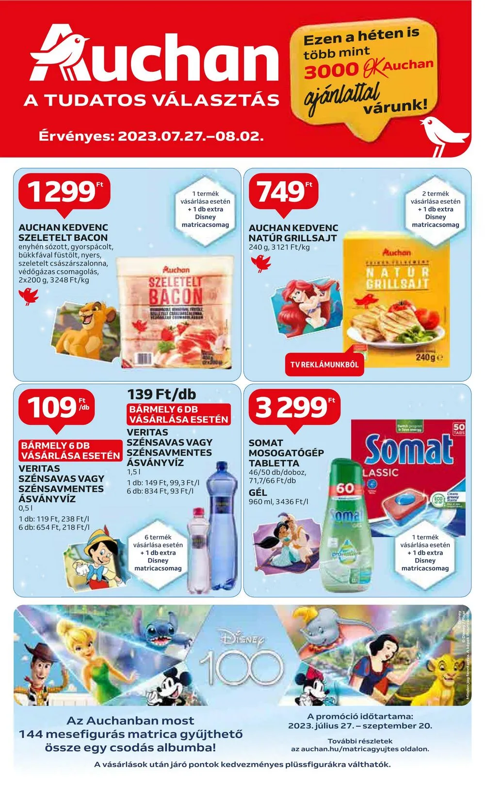Auchan akciós újság Hipermarket 07.27–08.02