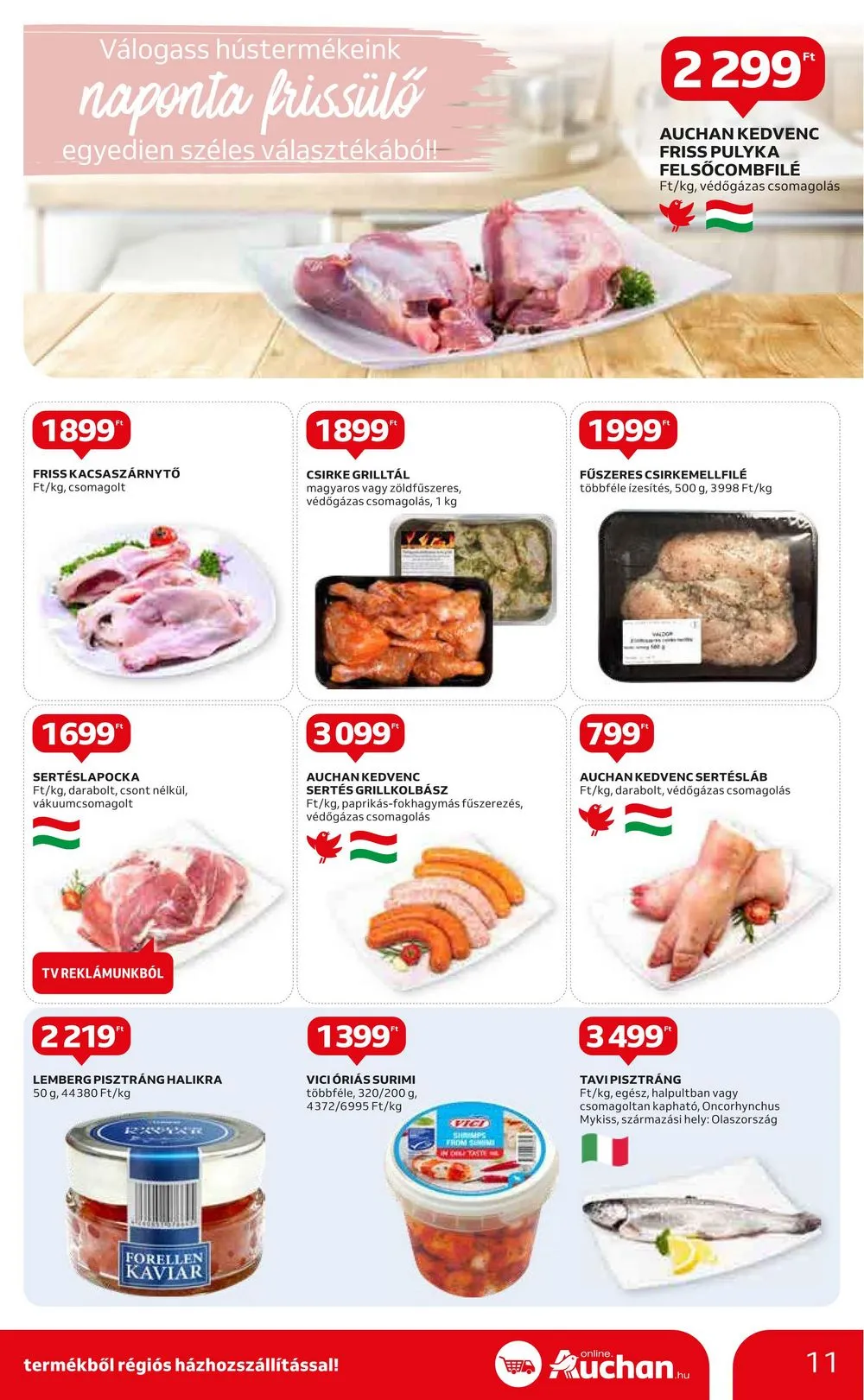 Auchan akciós újság Hipermarket 07.27–08.02 – 11. oldal