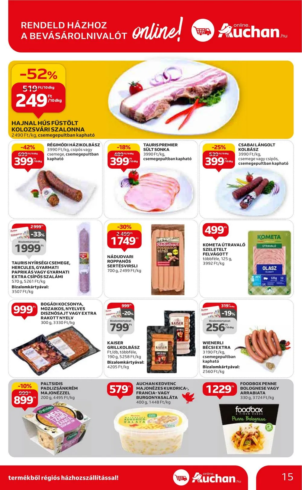 Auchan akciós újság Hipermarket 07.27–08.02 – 15. oldal