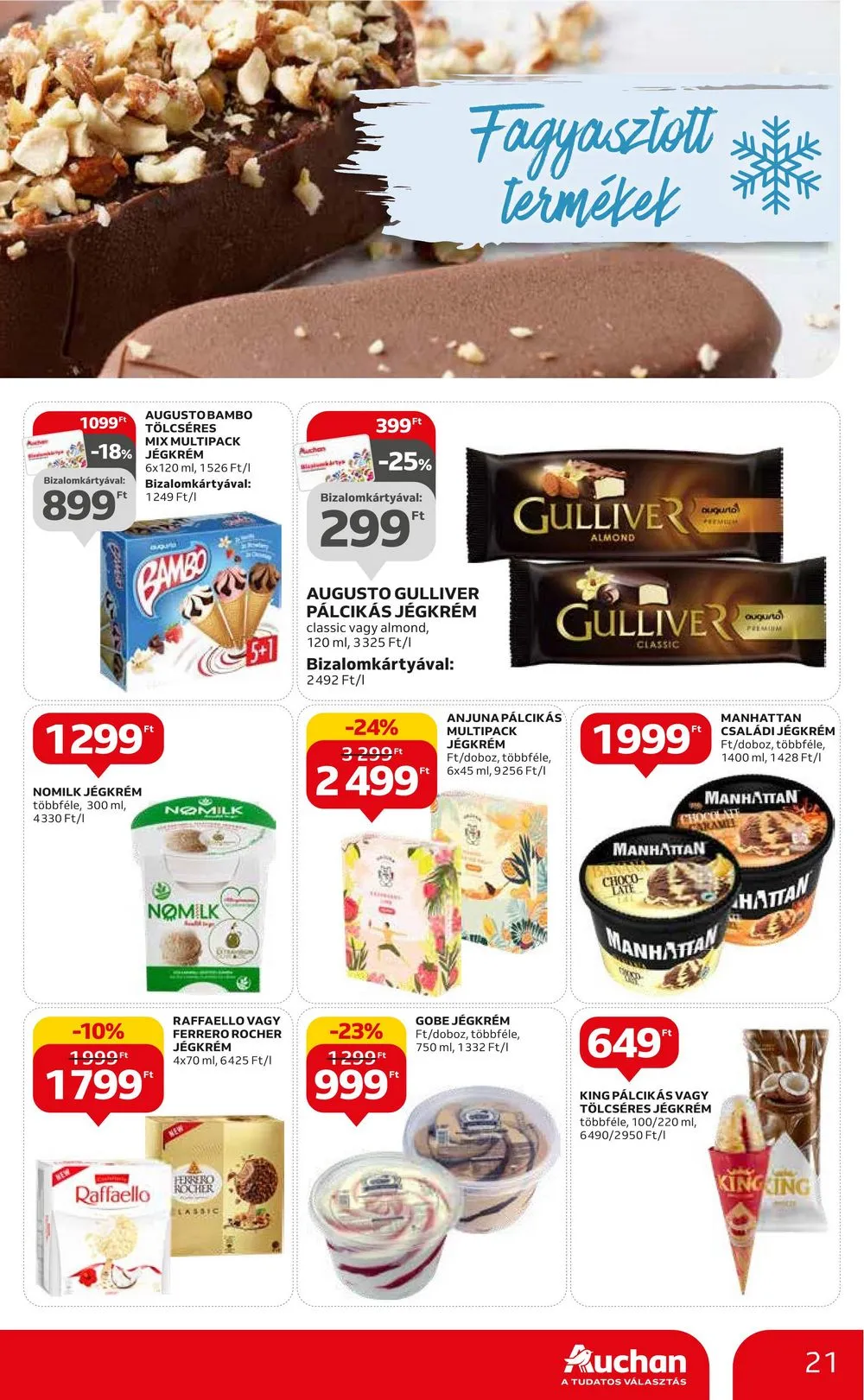 Auchan akciós újság Hipermarket 07.27–08.02 – 21. oldal