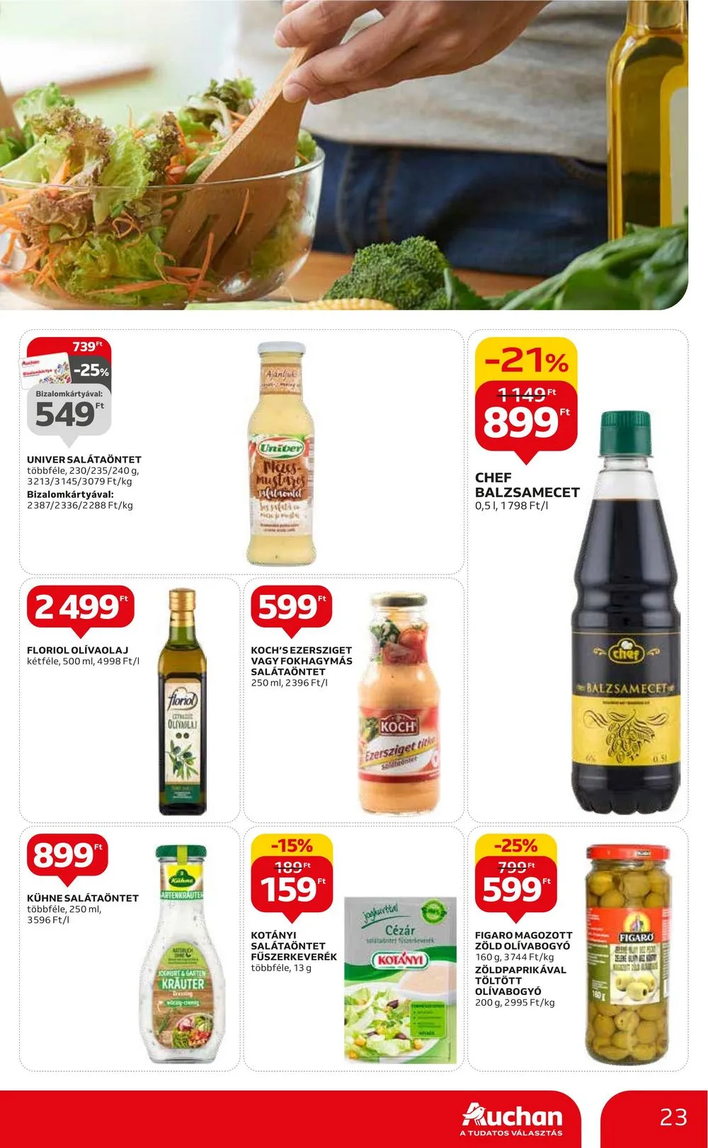 Auchan akciós újság Hipermarket 07.27–08.02 – 23. oldal