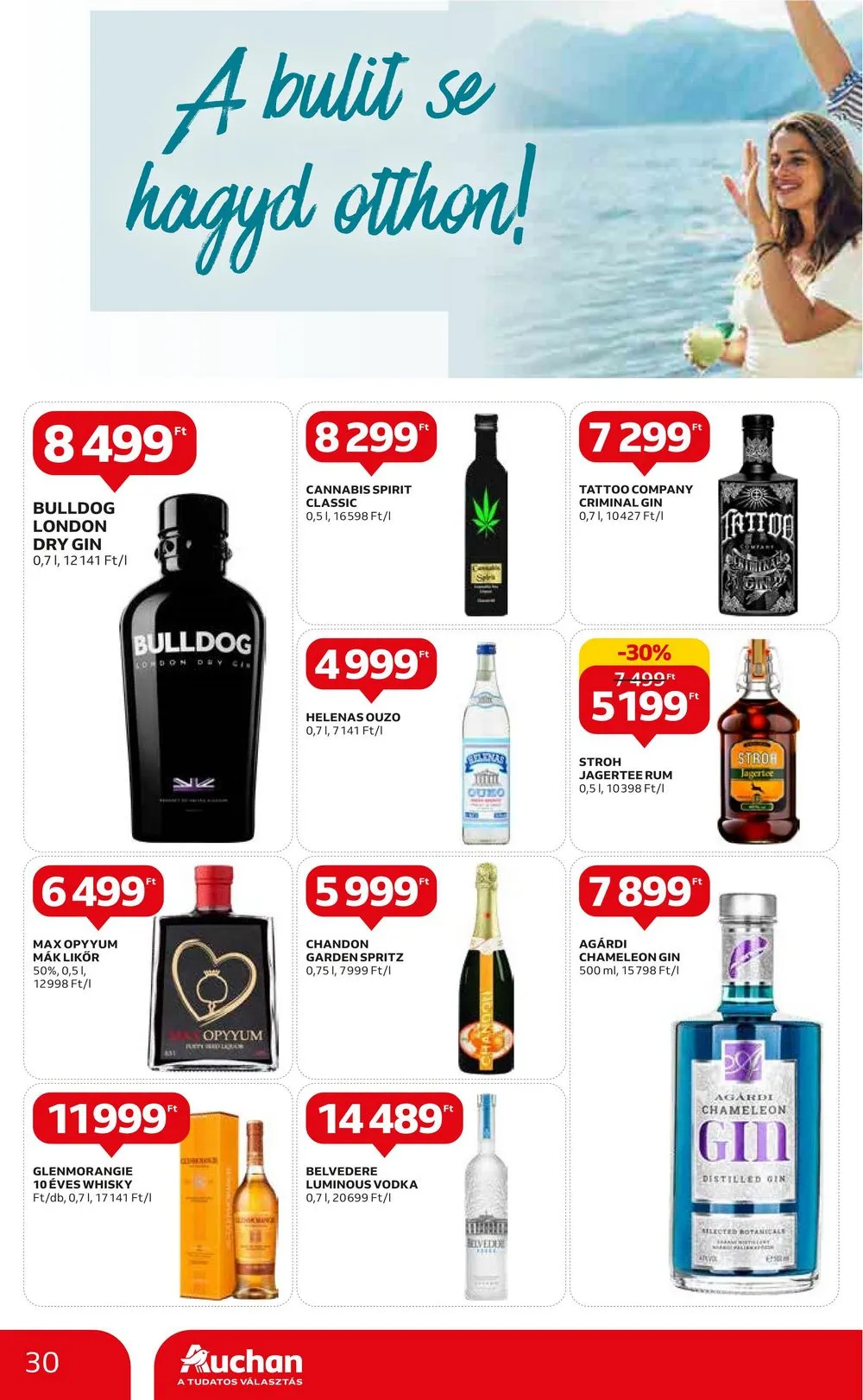 Auchan akciós újság Hipermarket 07.27–08.02 – 30. oldal