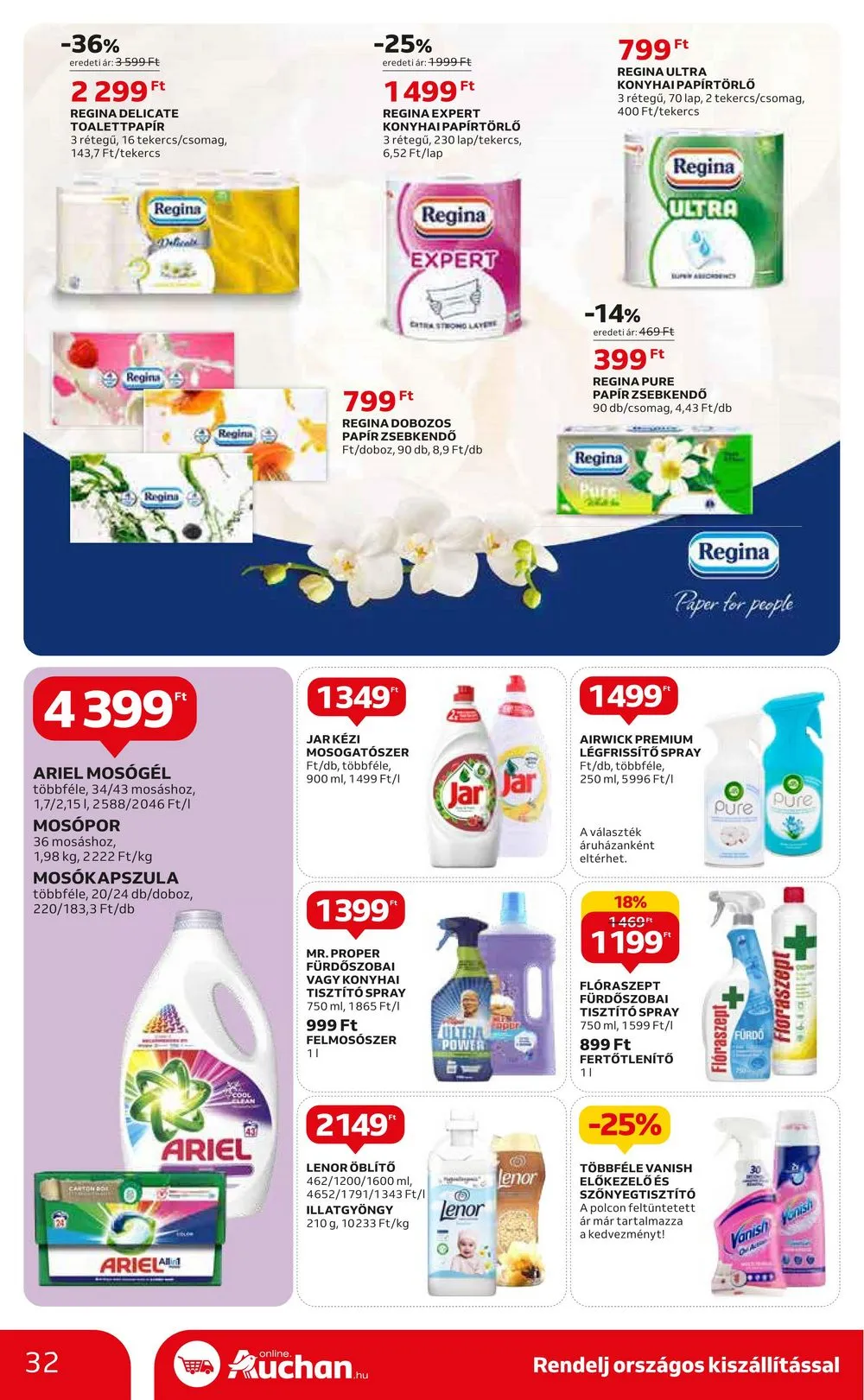 Auchan akciós újság Hipermarket 07.27–08.02 – 32. oldal