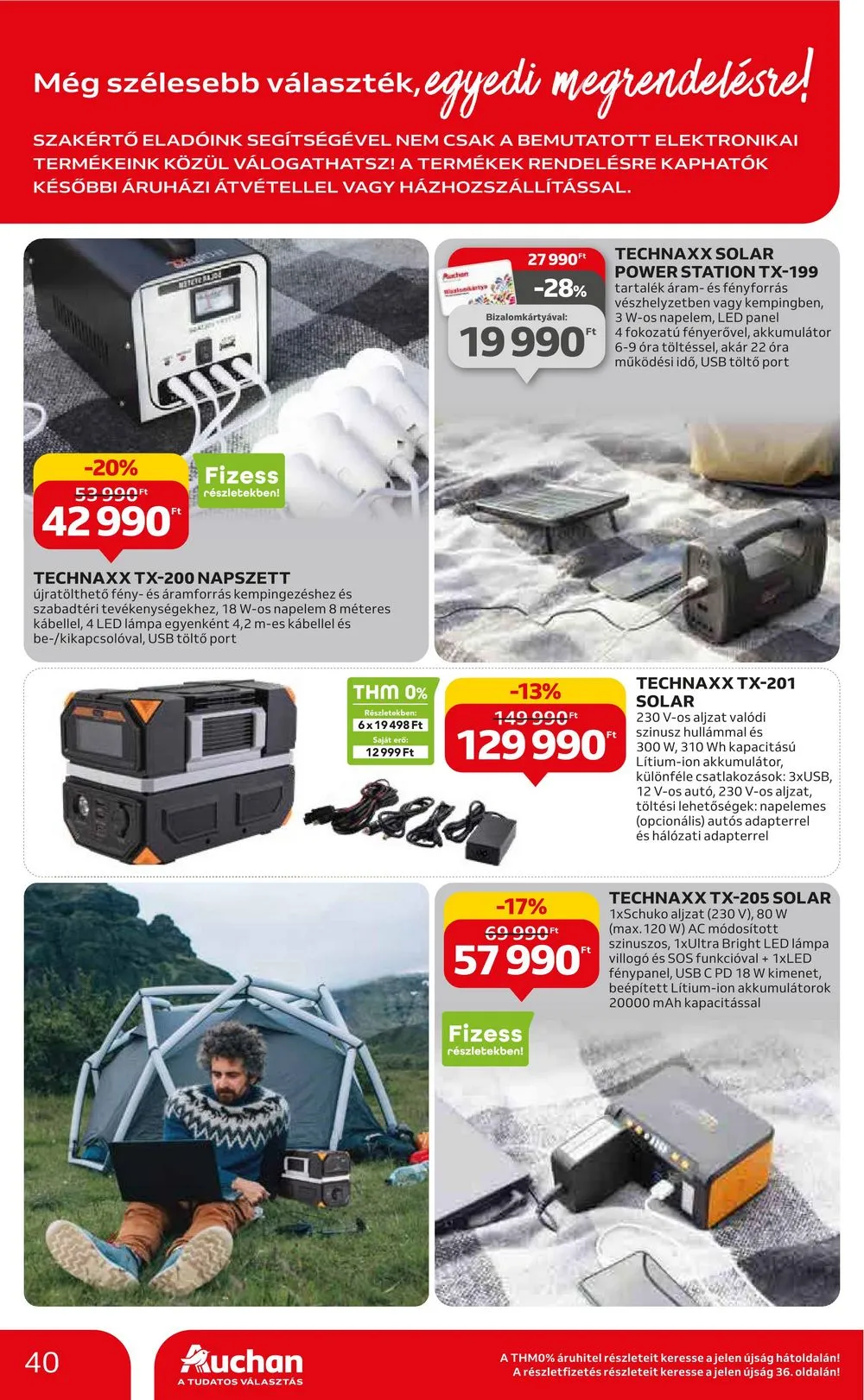 Auchan akciós újság Hipermarket 07.27–08.02 – 40. oldal
