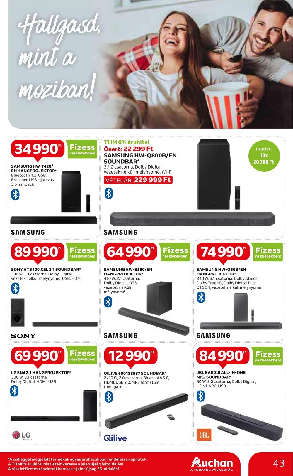 Auchan akciós újság Hipermarket 07.27–08.02 – 43. oldal