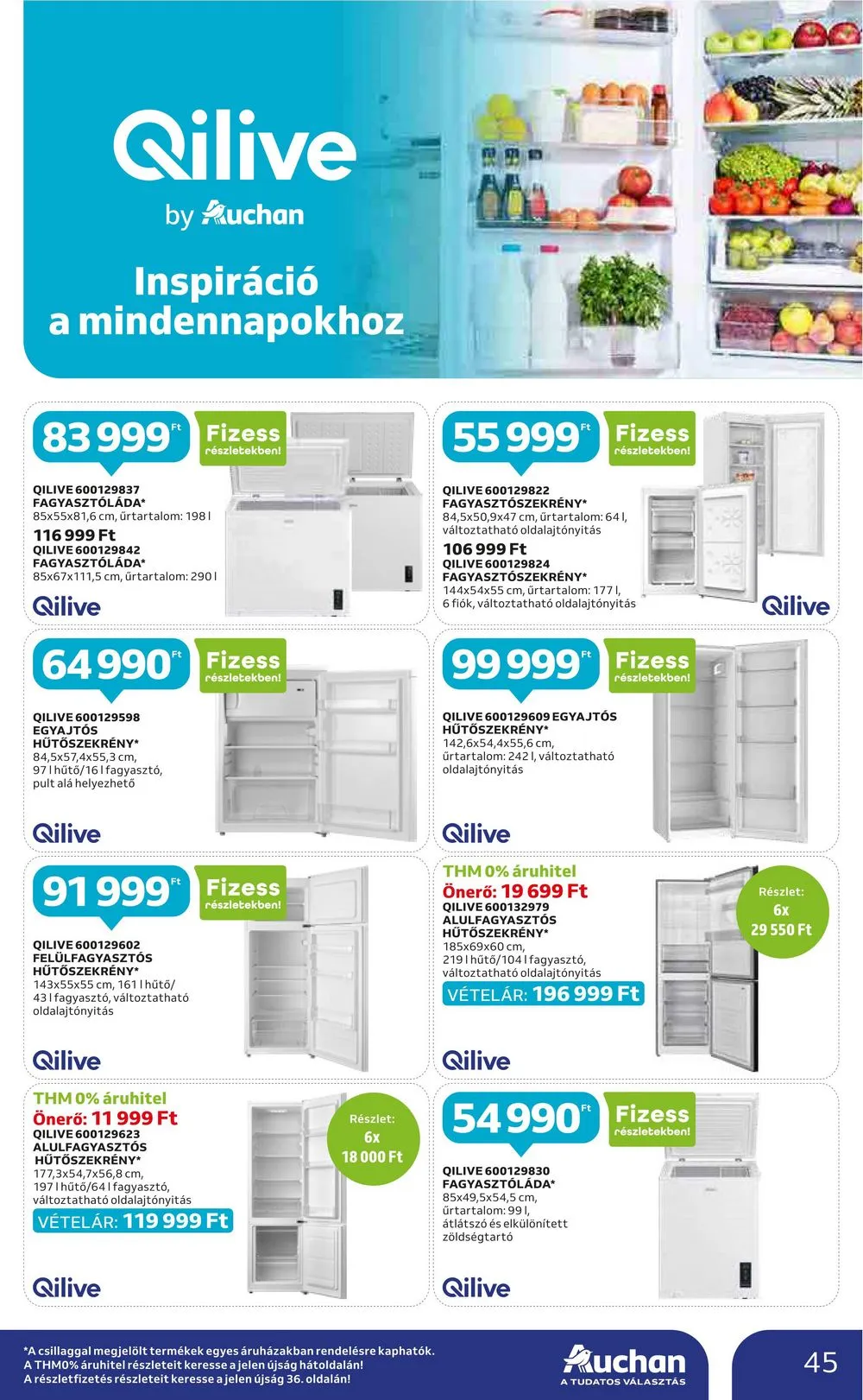 Auchan akciós újság Hipermarket 07.27–08.02 – 45. oldal