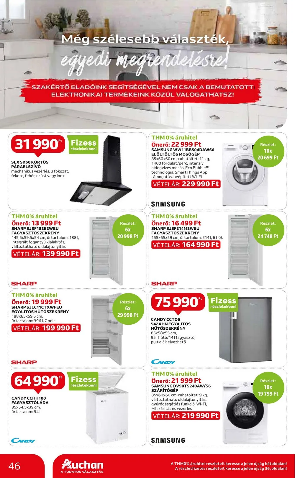 Auchan akciós újság Hipermarket 07.27–08.02 – 46. oldal