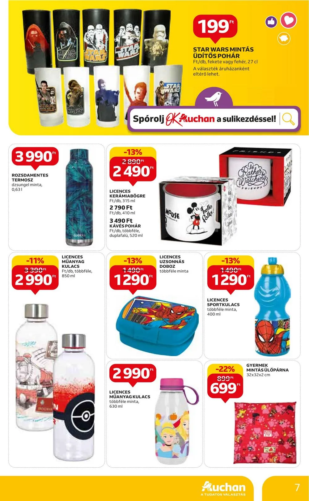 Auchan akciós újság Hipermarket 07.27–08.02 – 7. oldal