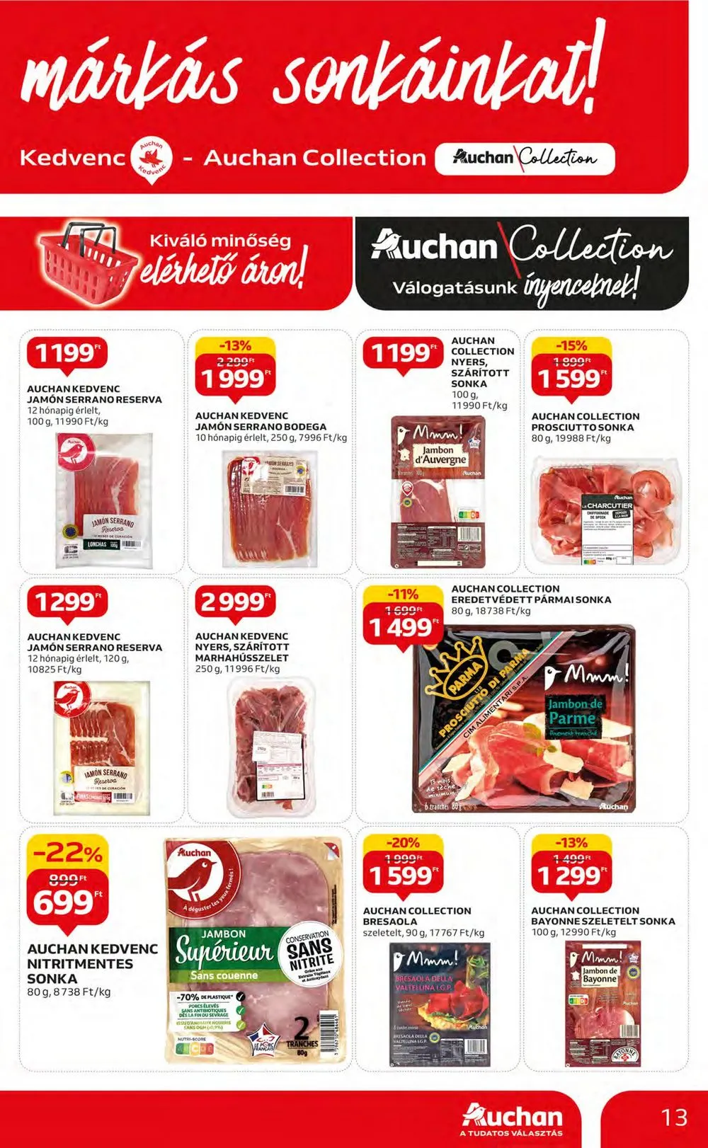 Auchan akciós újság Hipermarket 08.03–08.09 – 13. oldal