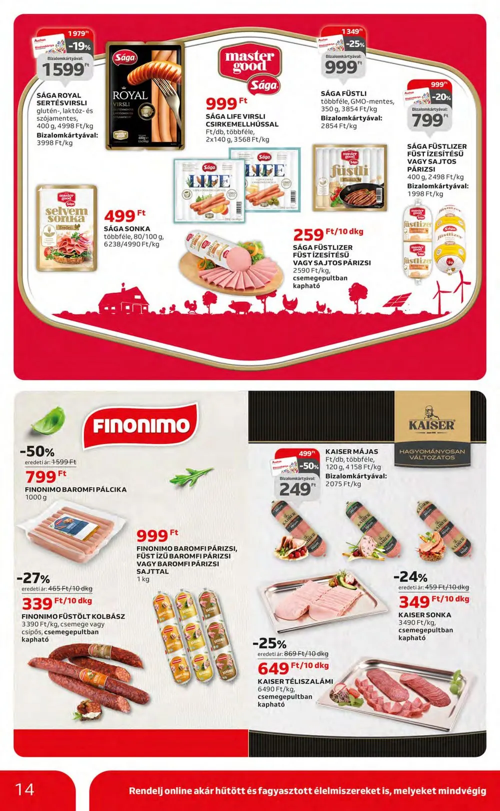 Auchan akciós újság Hipermarket 08.03–08.09 – 14. oldal