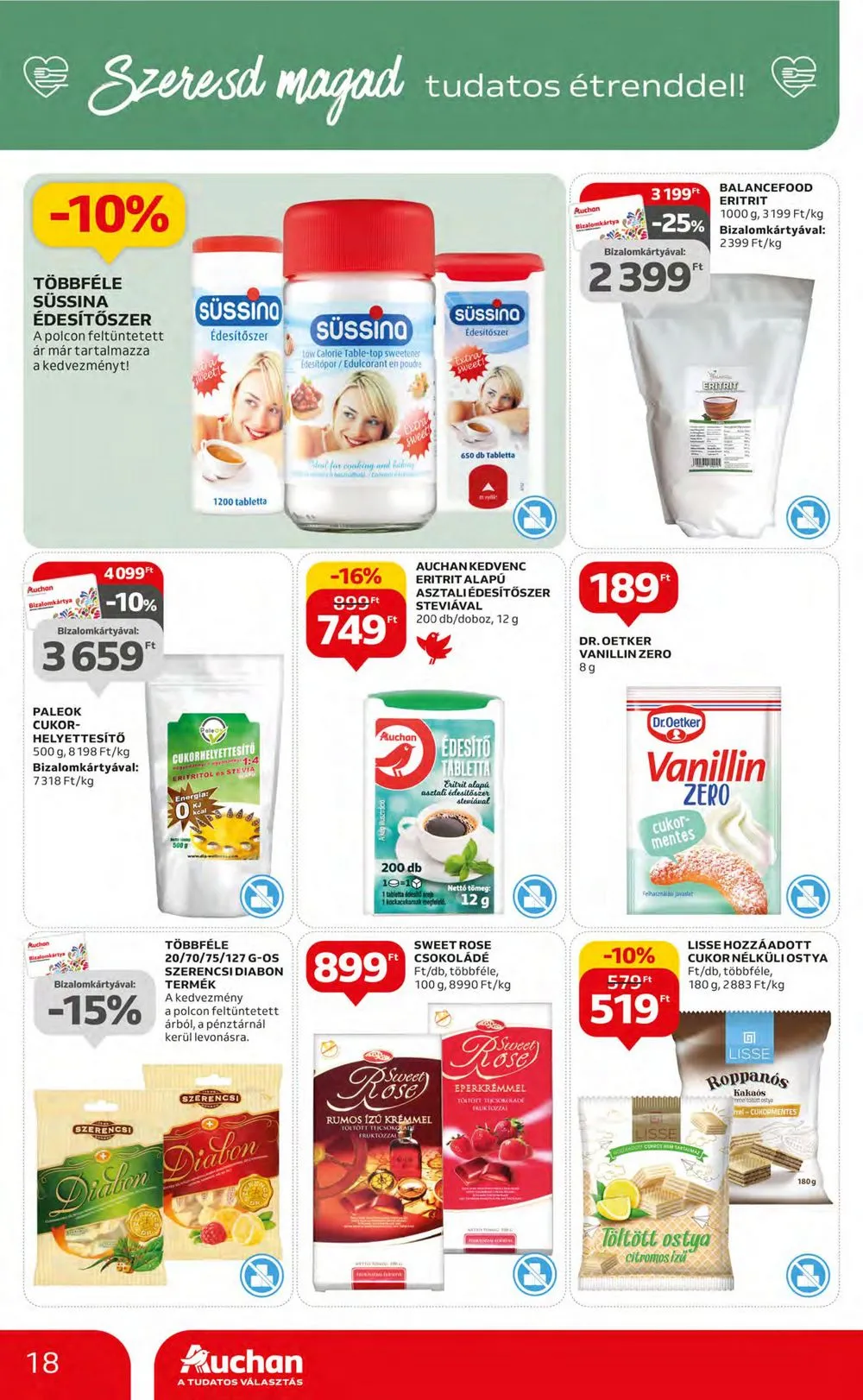 Auchan akciós újság Hipermarket 08.03–08.09 – 18. oldal