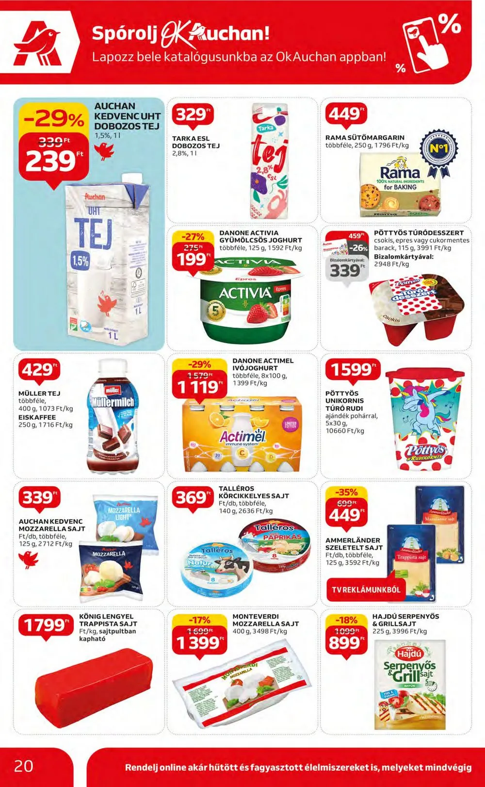 Auchan akciós újság Hipermarket 08.03–08.09 – 20. oldal