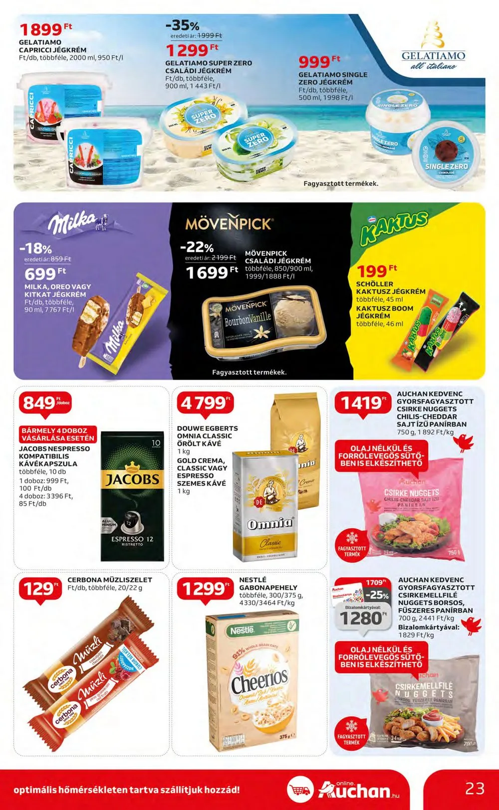 Auchan akciós újság Hipermarket 08.03–08.09 – 23. oldal