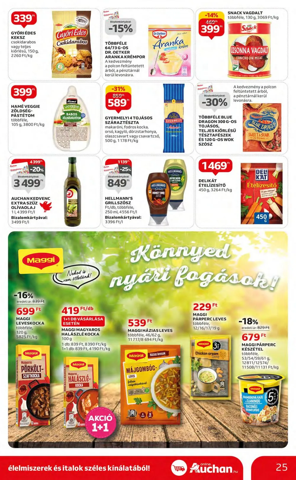 Auchan akciós újság Hipermarket 08.03–08.09 – 25. oldal