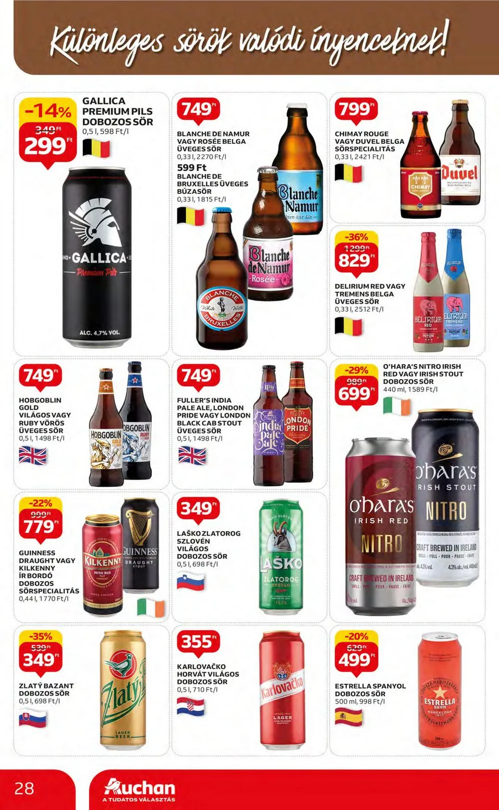Auchan akciós újság Hipermarket 08.03–08.09 – 28. oldal