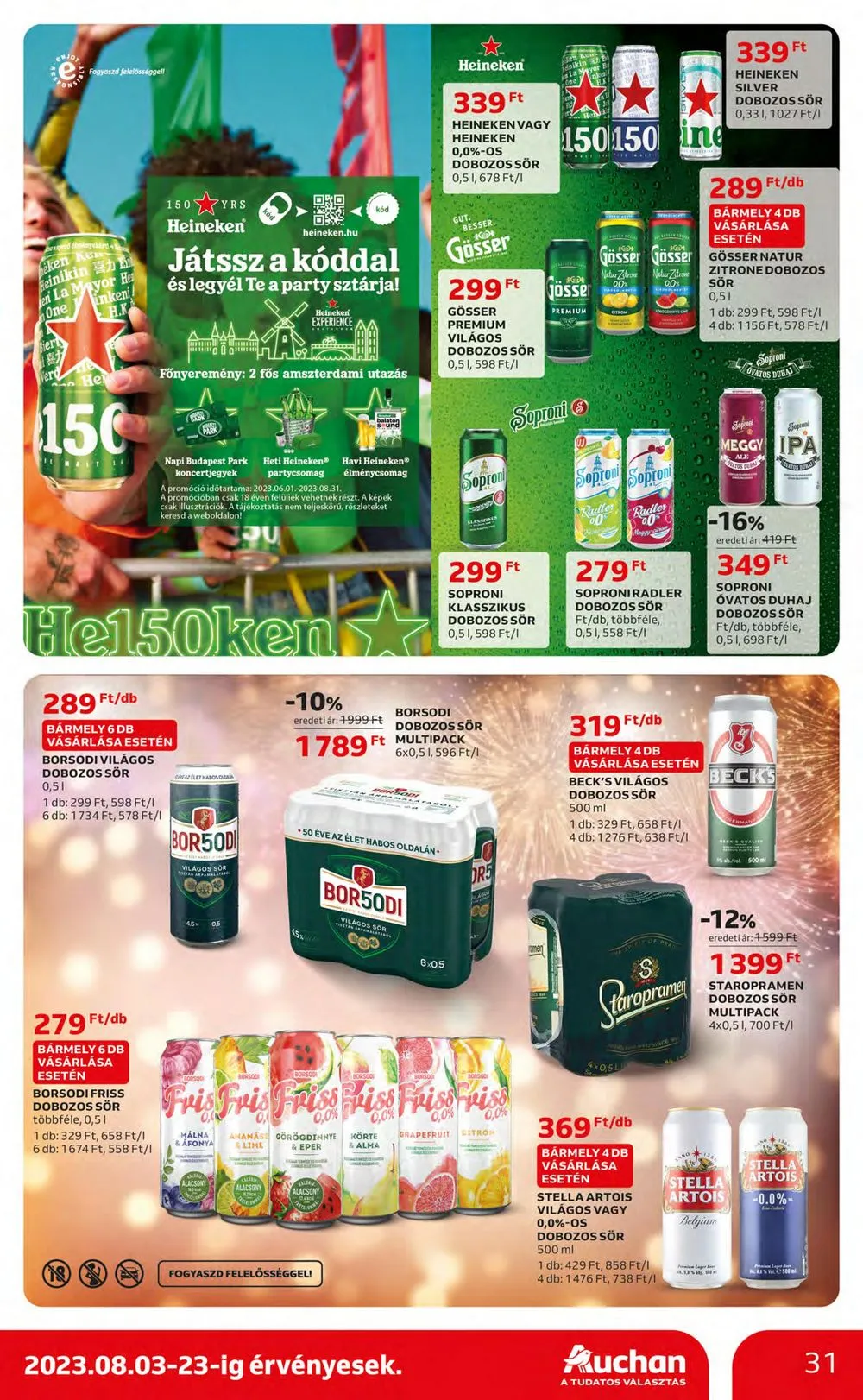 Auchan akciós újság Hipermarket 08.03–08.09 – 31. oldal