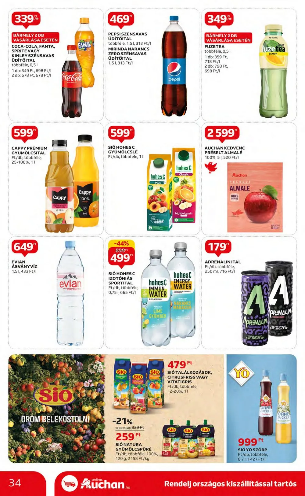 Auchan akciós újság Hipermarket 08.03–08.09 – 34. oldal